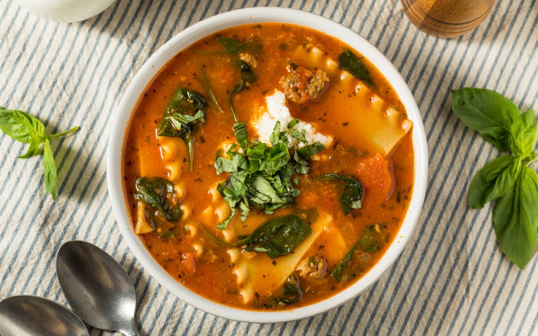 Discover the Comforting Delight of Lasagna Soup
